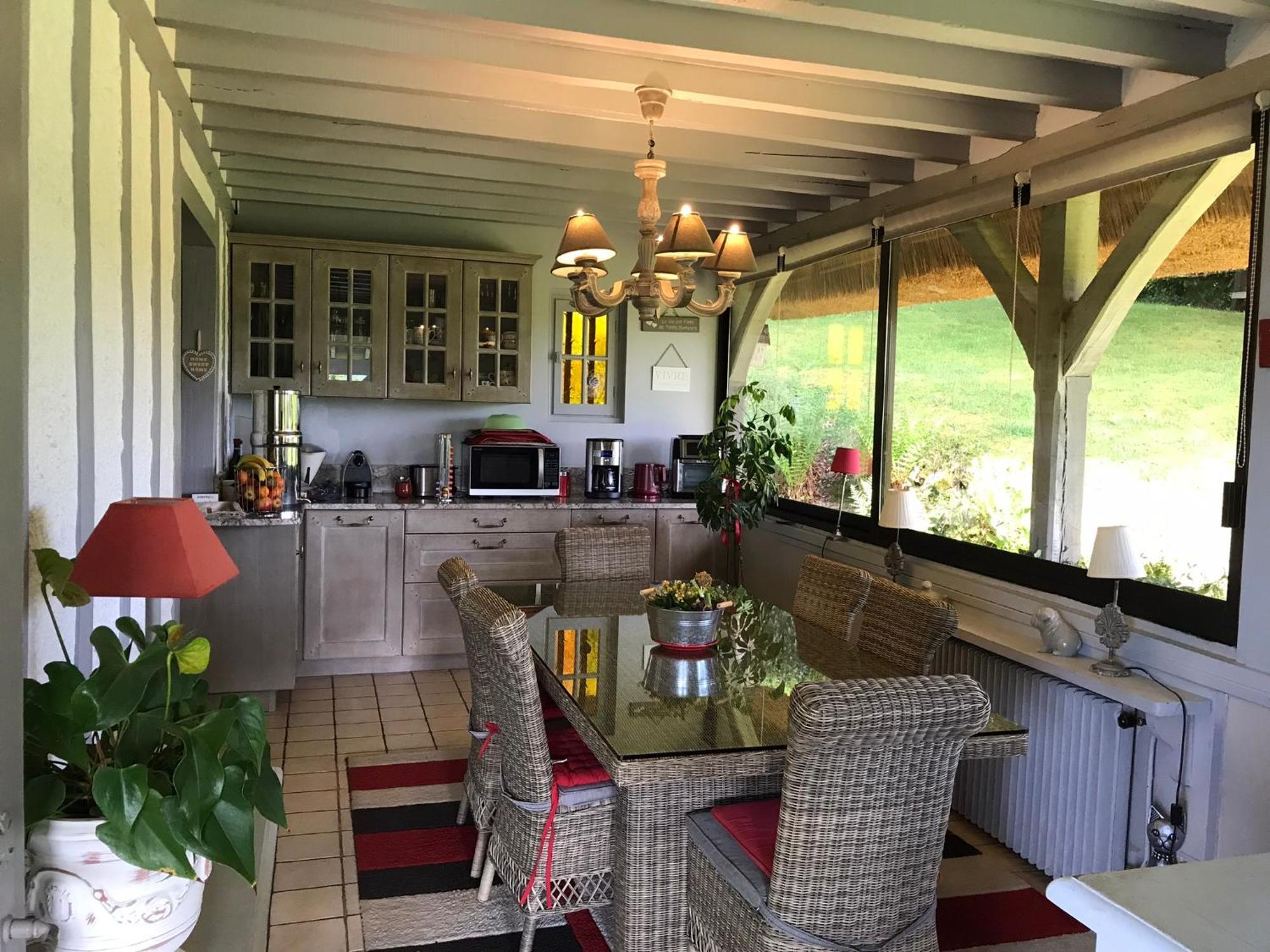 Bed and Breakfast Les Chaumieres Du Pays D'Auge Le Breuil-en-Auge Zewnętrze zdjęcie